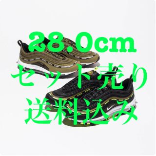 アンディフィーテッド(UNDEFEATED)のUNDEFEATED x NIKE AIR MAX 97 セット売り(スニーカー)