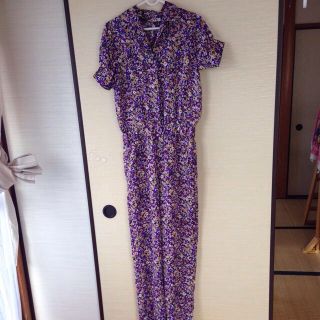 ダブルシー(WC)の花柄のオールインワン♡(オールインワン)