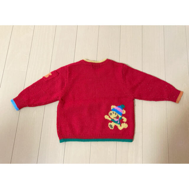 mikihouse(ミキハウス)のミキハウス　ニットセーター　90センチ キッズ/ベビー/マタニティのキッズ服女の子用(90cm~)(ニット)の商品写真