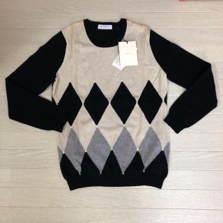 バランタインカシミヤ(BALLANTYNE CASHMERE)の新品タグ付き！BALLANTYNE バランタイン　カシミヤ100% ニット(ニット/セーター)