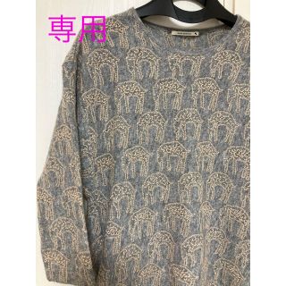 ミナペルホネン(mina perhonen)の【専用】ミナペルホネン＊count ニットワンピース＊36サイズ(ひざ丈ワンピース)