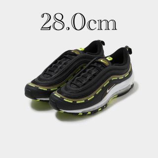 アンディフィーテッド(UNDEFEATED)の28.0cmUNDEFEATED x NIKE AIR MAX 97 BLACK(スニーカー)