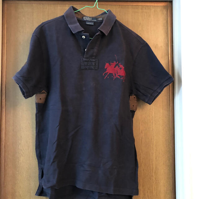 POLO RALPH LAUREN(ポロラルフローレン)のパパ3722様専用　Polo Ralph Lauren メンズ　ポロシャツ（紺） メンズのトップス(ポロシャツ)の商品写真