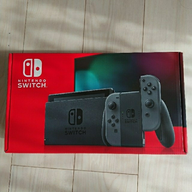 【新品未開封】Nintendo Switch 本体 グレー 新型ゲームソフト/ゲーム機本体
