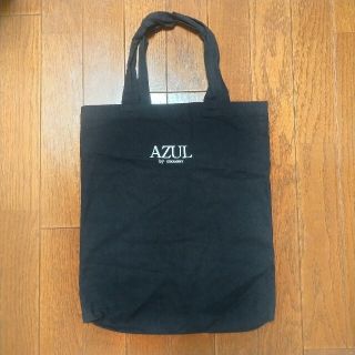 アズールバイマウジー(AZUL by moussy)のAZUL ノベルティ トートバッグ ブラック(ショップ袋)