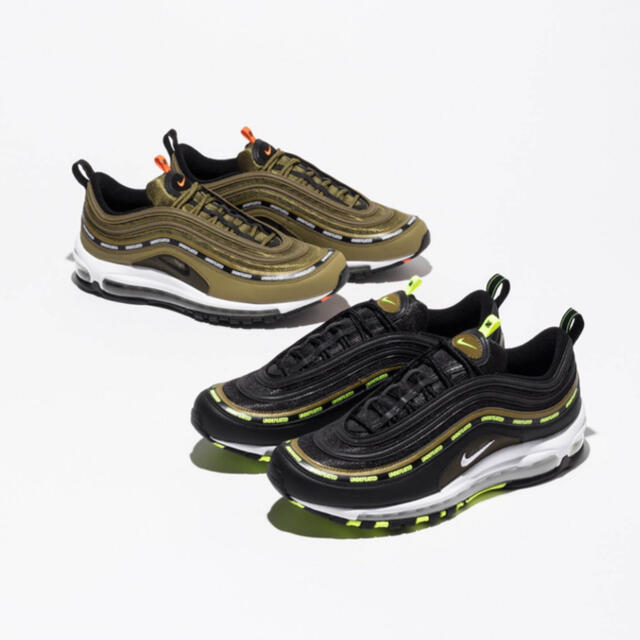 希少品！UNDEFEATED air max 97 OLIVE 27.5cm