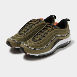 アンディフィーテッド(UNDEFEATED)の希少品！UNDEFEATED air max 97 OLIVE 27.5cm(スニーカー)