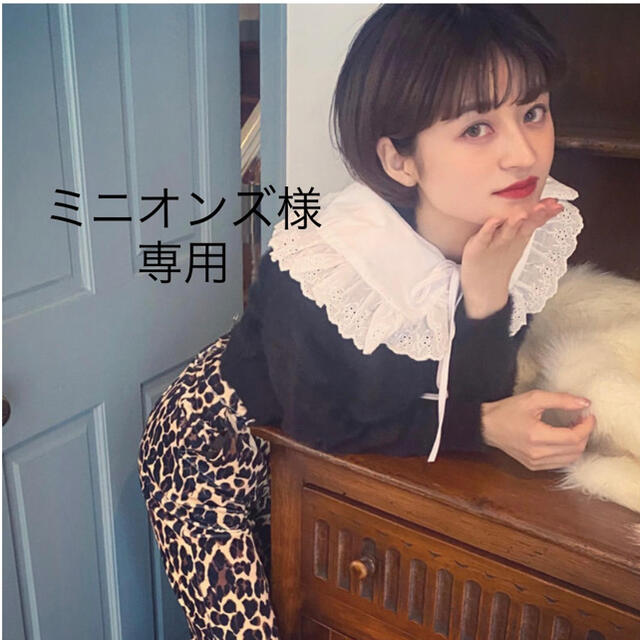 ミニオンズ様専用　bibiy lace frill collar  ♡ レディースのアクセサリー(つけ襟)の商品写真