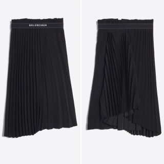 バレンシアガ(Balenciaga)の《BALENCIAGA》fancy pleats skirt (サイズ36)(ひざ丈スカート)