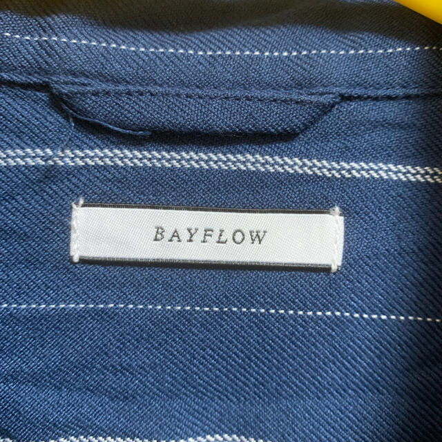 BAYFLOW(ベイフロー)のBAYFLOW シャツ　ブルー　サイズ3 Mサイズ メンズのトップス(シャツ)の商品写真