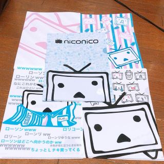 ショップニコニコ(Shop NikoNiko)の【非売品】ニコニコ動画 クリアファイル(アニメ)