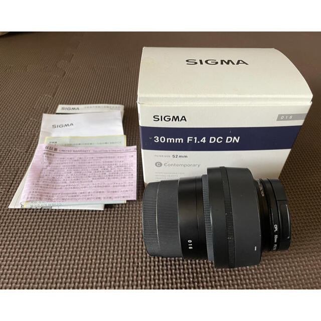 極美品 SIGMA 30mm F1.4 DC DN aps-c Eマウント