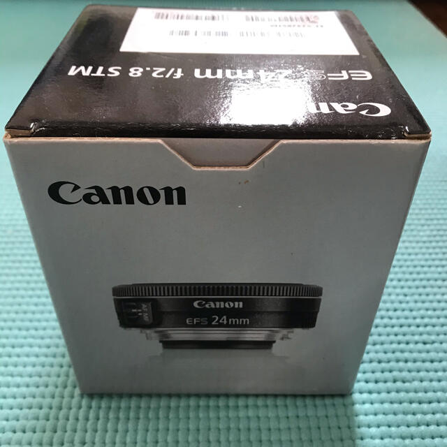 美品　Canon EFS 24mm パンケーキレンズ　フィルター付き