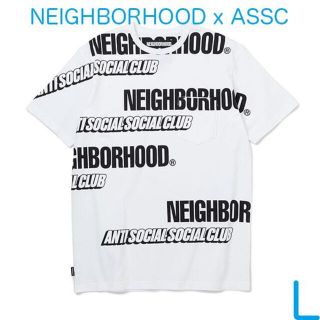 ネイバーフッド(NEIGHBORHOOD)のNEIGHBORHOOD x ASSC Tee L white 2019(Tシャツ/カットソー(半袖/袖なし))