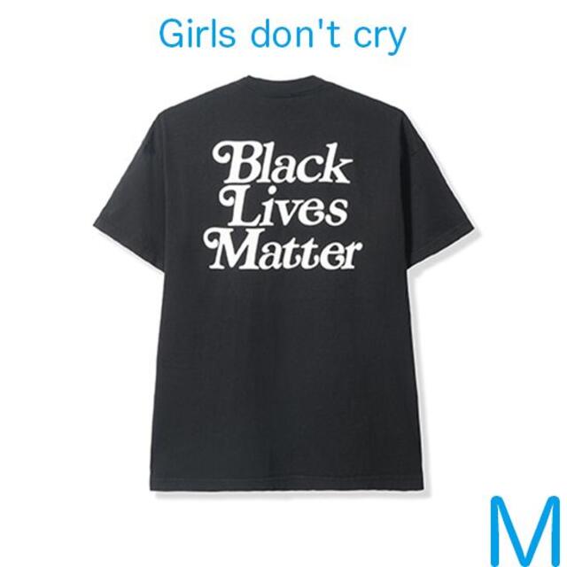 Girls don't cry BLACK BLM TEE Tシャツ M