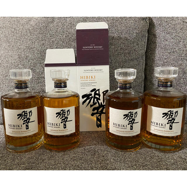 響 ジャパニーズハーモニー 4本セット 箱付き 響 ジャパニーズハーモニー 4本セット 箱付き