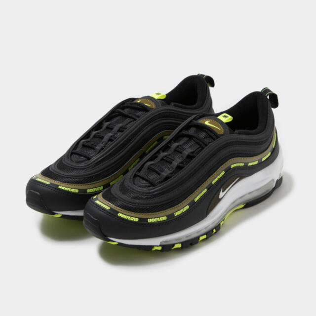 UNDEFEATED NIKE AIR MAX 97 BLACK 27.5