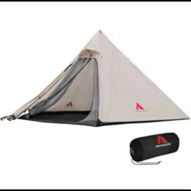 限界セール中✨   ワンポールテント  テント　4人用　パネル　UVカット