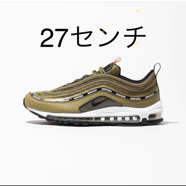 UNDEFEATED x NIKE AIR MAX 97 OLIVEスニーカー