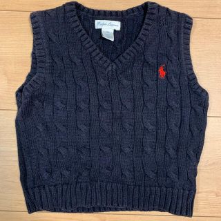 ラルフローレン(Ralph Lauren)のラルフローレン キッズ ニットベスト 12M/80(ニット/セーター)