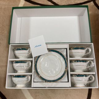 ノリタケ(Noritake)の【新品・未使用】ノリタケ エセックスコートカップ&ソーサー 6客  ～(食器)