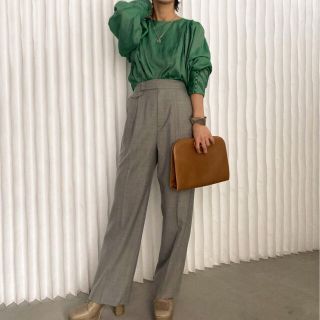 アメリヴィンテージ(Ameri VINTAGE)のWOOL STRAIGHT PANTS(カジュアルパンツ)