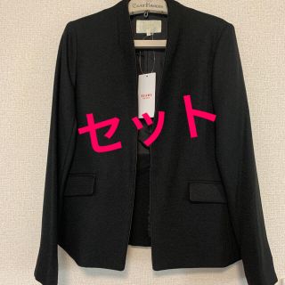 ビームス(BEAMS)の【専用】★新品★  BEAMS HEART カワリ織りノーカラージャケット(ノーカラージャケット)