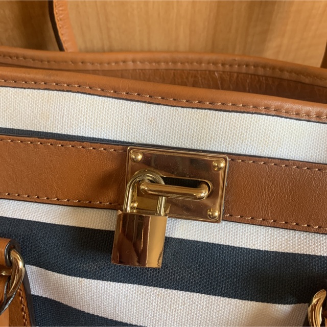 定価6万!Lサイズ♡2wayマイケルコース♡激レアボーダートートバッグ♡大サイズ