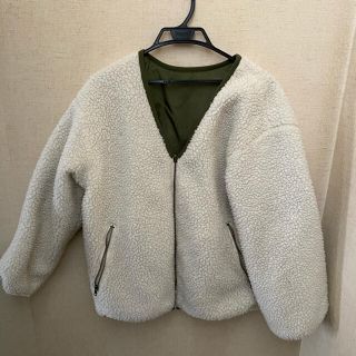 ダブルクローゼット(w closet)の専用　ダブルクローゼット　ボアブルゾン(ブルゾン)