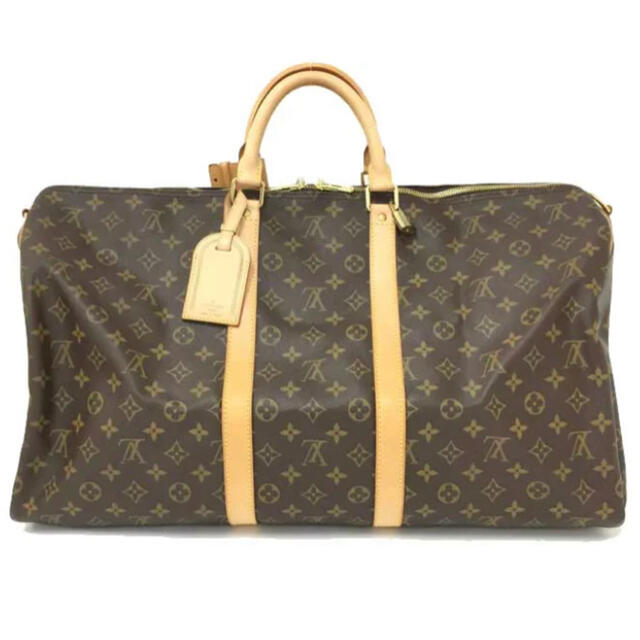 ルイ ヴィトン LOUIS VUITTON キーポルバンドリエール55ボストンバッグ