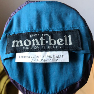 モンベル(mont bell)のモンベル ライトアルパインマット(登山用品)
