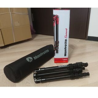 マンフロット(Manfrotto)のManfrotto Element トラベル三脚 スモール ブラック(その他)