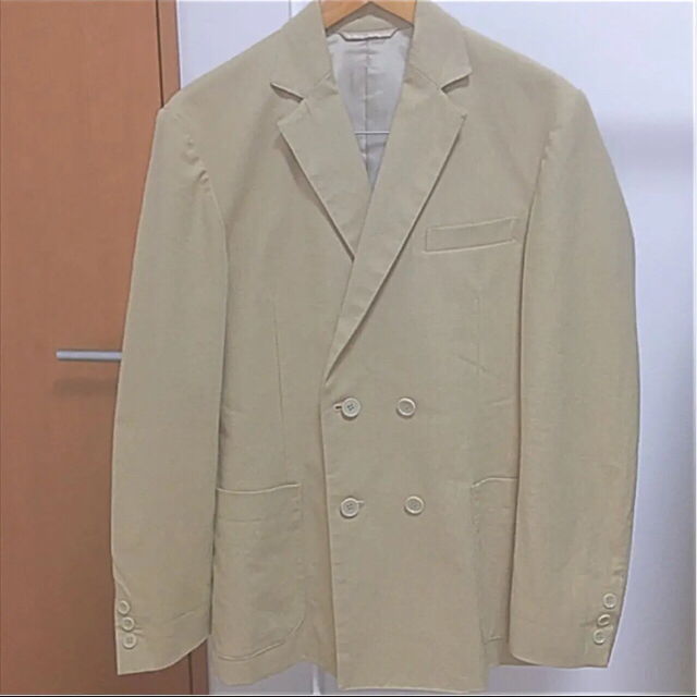 foufou linen double breasted jacket