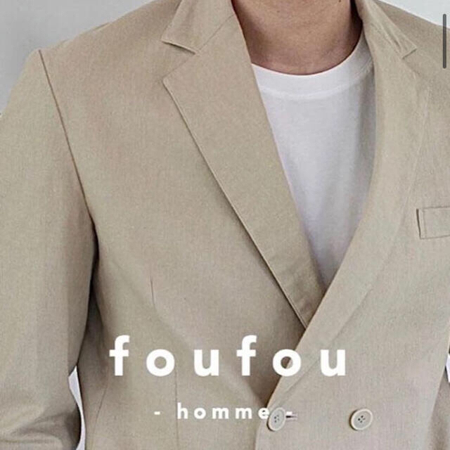 foufou linen double breasted jacket