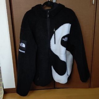 シュプリーム(Supreme)の美品 XL Supreme TNF S Logo Fleece Jacket(ブルゾン)