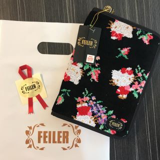 フェイラー(FEILER)の【新品】フェイラー　ハローキティー　マルチケース　母子手帳ケース(母子手帳ケース)