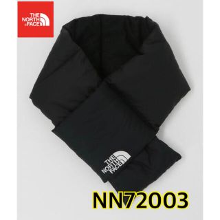 ザノースフェイス(THE NORTH FACE)の【新品】THE NORTH FACE ノースフェイス　ヌプシマフラー　ブラック(マフラー)