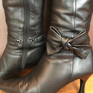RU - 新春セール ru 黒 ロング ブーツ 23.5cmの通販 by smile M's