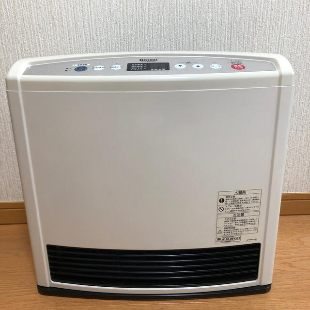 Rinnai(リンナイ)のリンナイ　ガスファンヒーター  ホース5m付き　RC-E4002AC 都市ガス スマホ/家電/カメラの冷暖房/空調(ファンヒーター)の商品写真