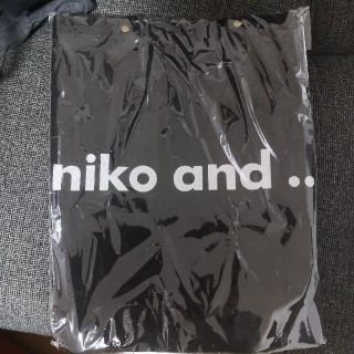 ニコアンド(niko and...)の値下げ！niko and ...　トートバッグ　新品未使用(トートバッグ)