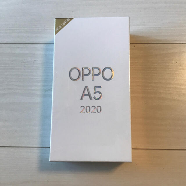 oppo a5 2020 ブルー SIMフリー 未開封