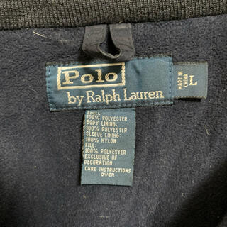 【Polo Ralph Lauren】ナイロンジャケット 刺繍ロゴ 90年代