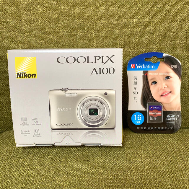 【新品】Nikon COOLPIX A100 ＋SDカード