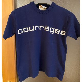 クレージュ(Courreges)のヴィンテージクレージュ  ネイビーニット　courreges  miumiu (ニット/セーター)