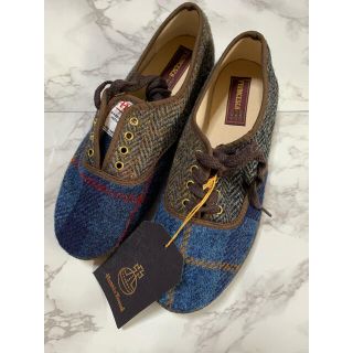 ハリスツイード(Harris Tweed)の【新品】 ハリスツイード　スニーカー　23.5cm(スニーカー)