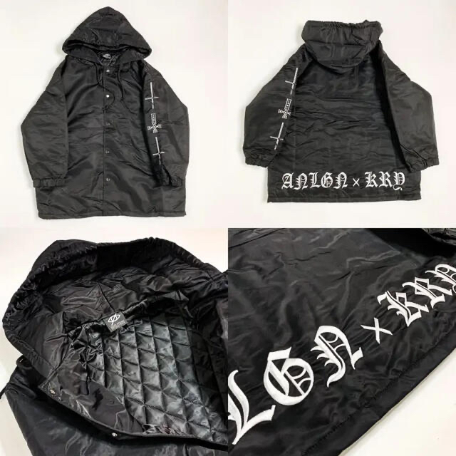 KRYclothing あんりゴンコラボ SAMUGARI キルティングコートの KRYclothing あんりゴンコラボ SAMUGARI キルティングコートの