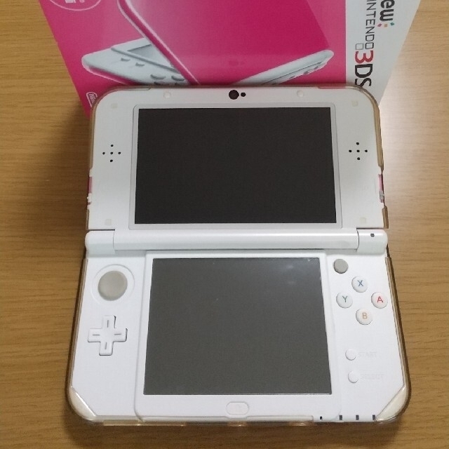 Nintendo 3DS NEW ニンテンドー 本体 LL ピンク/ホワイト 1