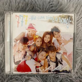 トリプルエー(AAA)の【AAA】777 ～We can sing a song!～ （CD＋DVD）(ポップス/ロック(邦楽))