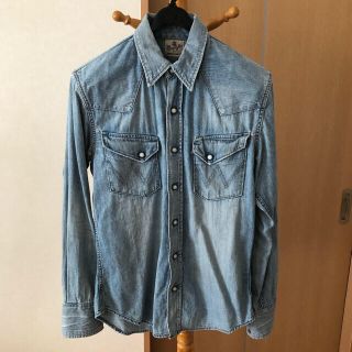 ラングラー(Wrangler)のアメリカンラグシー別注　ラングラー　デニムウエスタンシャツ　ライトブルー(シャツ)