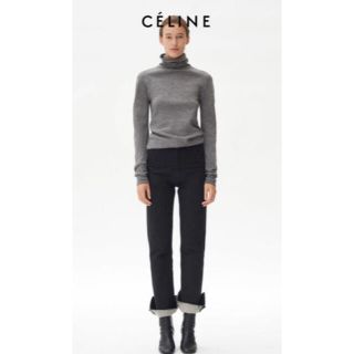 セリーヌ(celine)の美品🌿　セリーヌ  celine ロールアップデニム　フィービー　(ニット/セーター)